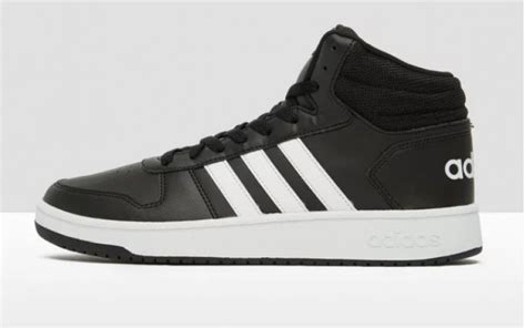 adidas hoops com mid 2.0 zwart